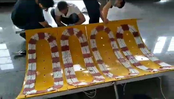 半圆弧型电磁加热圈